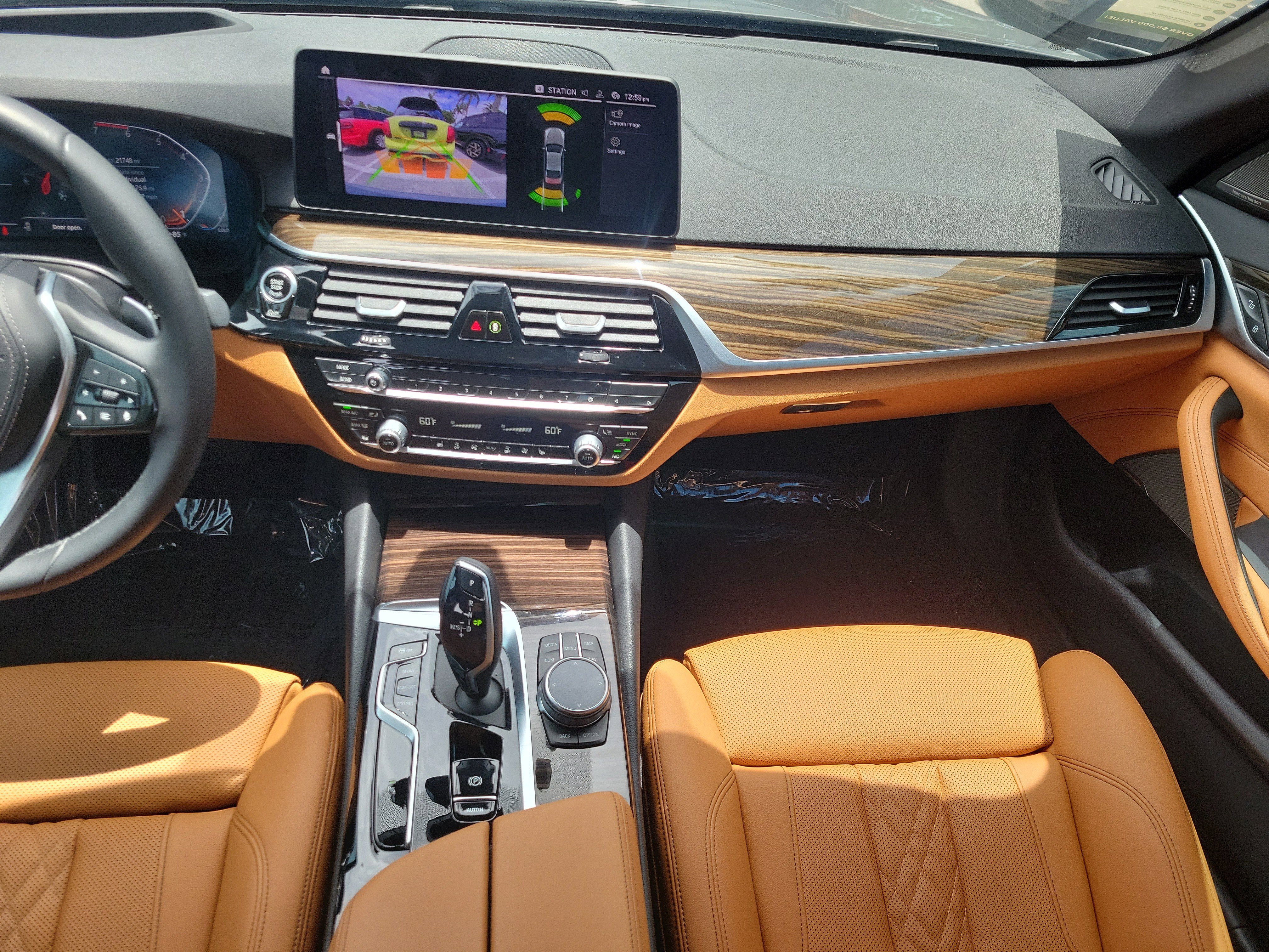 Used 2022 Bernina Grey Amber Effect Metallic BMW 530i image 8