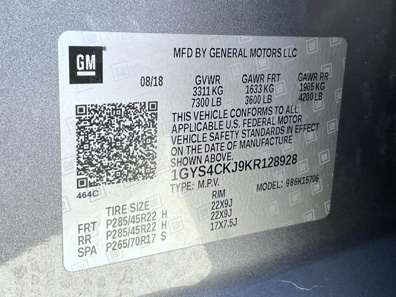 Used 2019 Gray Cadillac Premium Luxury image 28