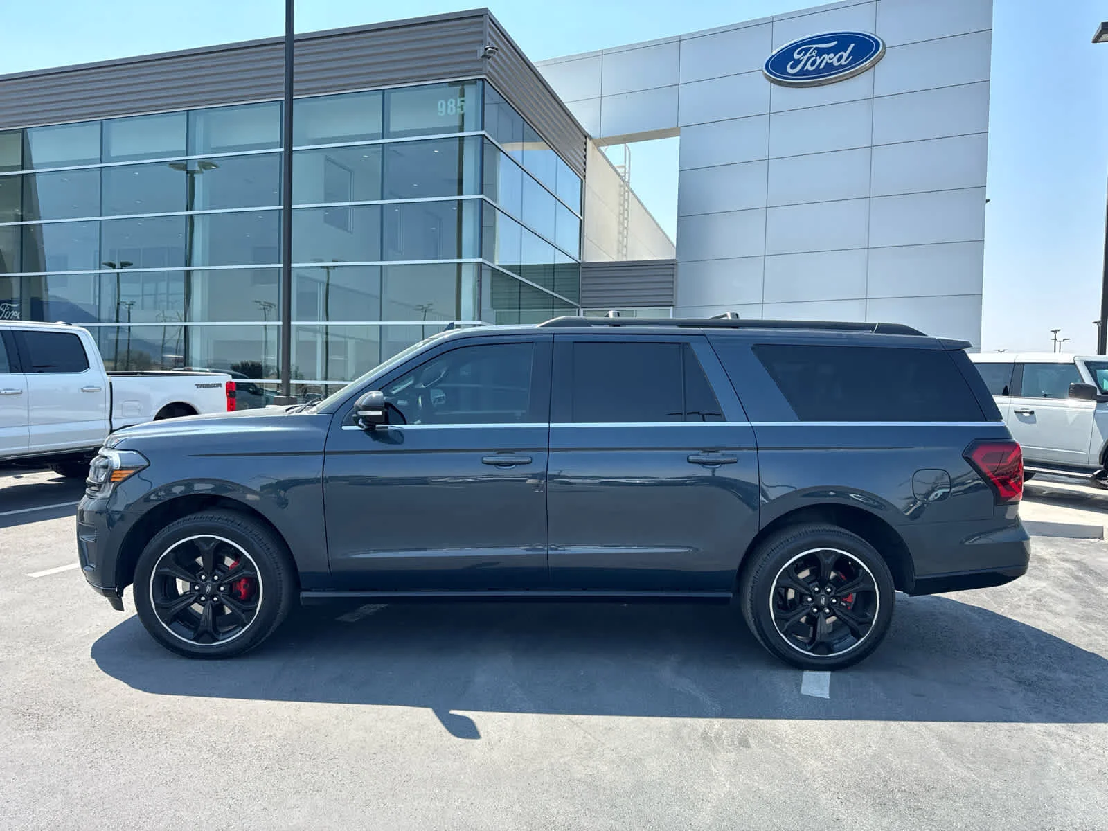 Certified Used 2022 Stone Blue Metallic Ford Limited image 12