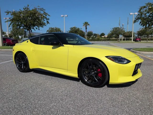 Used 2024 Yellow Nissan Performance image 2