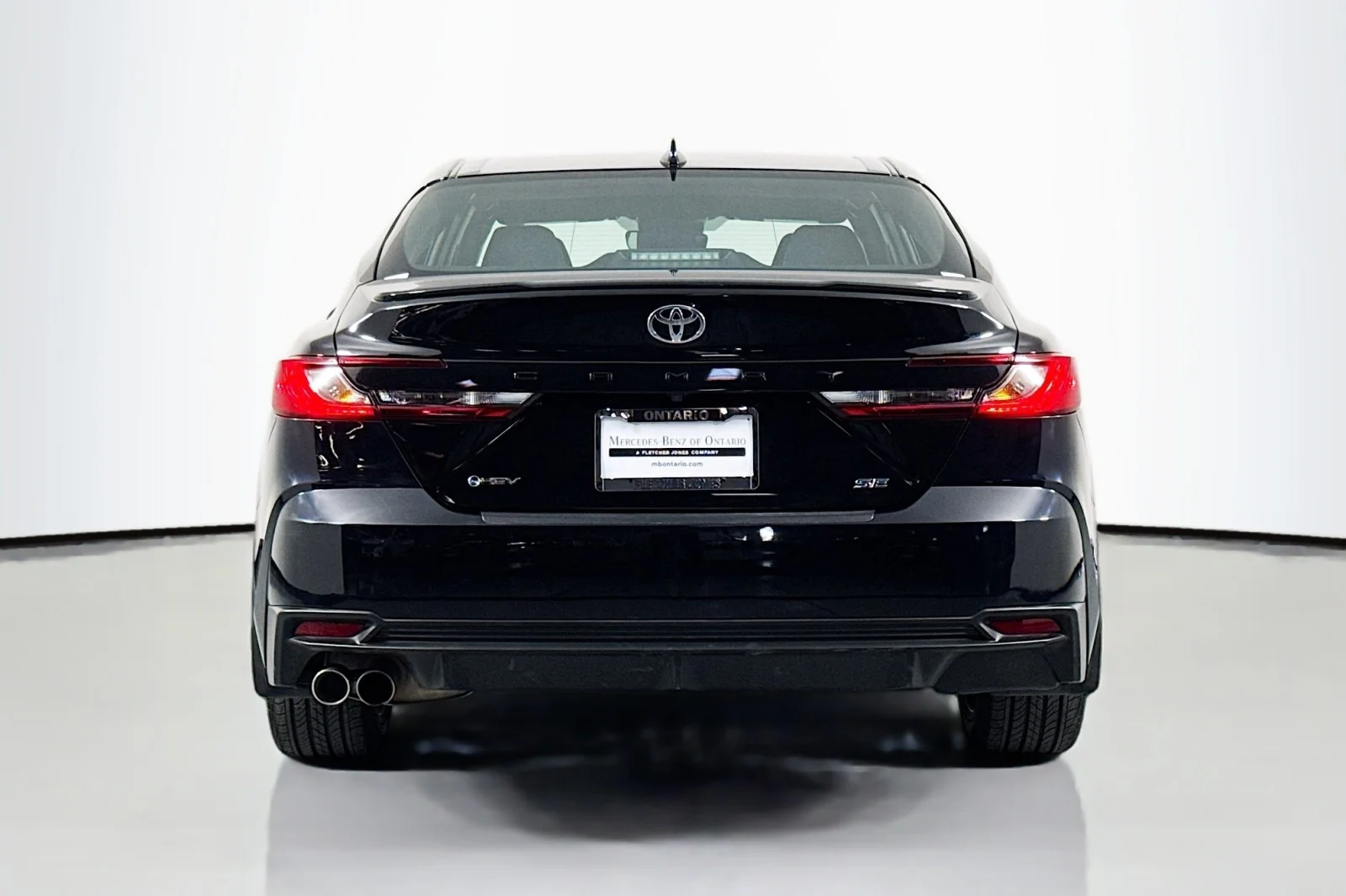 Used 2025 MIDNIGHT BLACK Toyota SE image 3