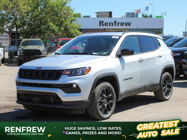 2026 Jeep Compass North Altitude* 4x4, Driver Assistance Pkg, Sunroof, Heated Seats/Wheel
