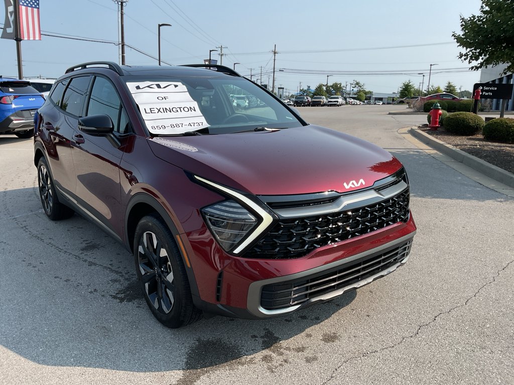 Used 2024 Dawning Red Kia X-Line image 2
