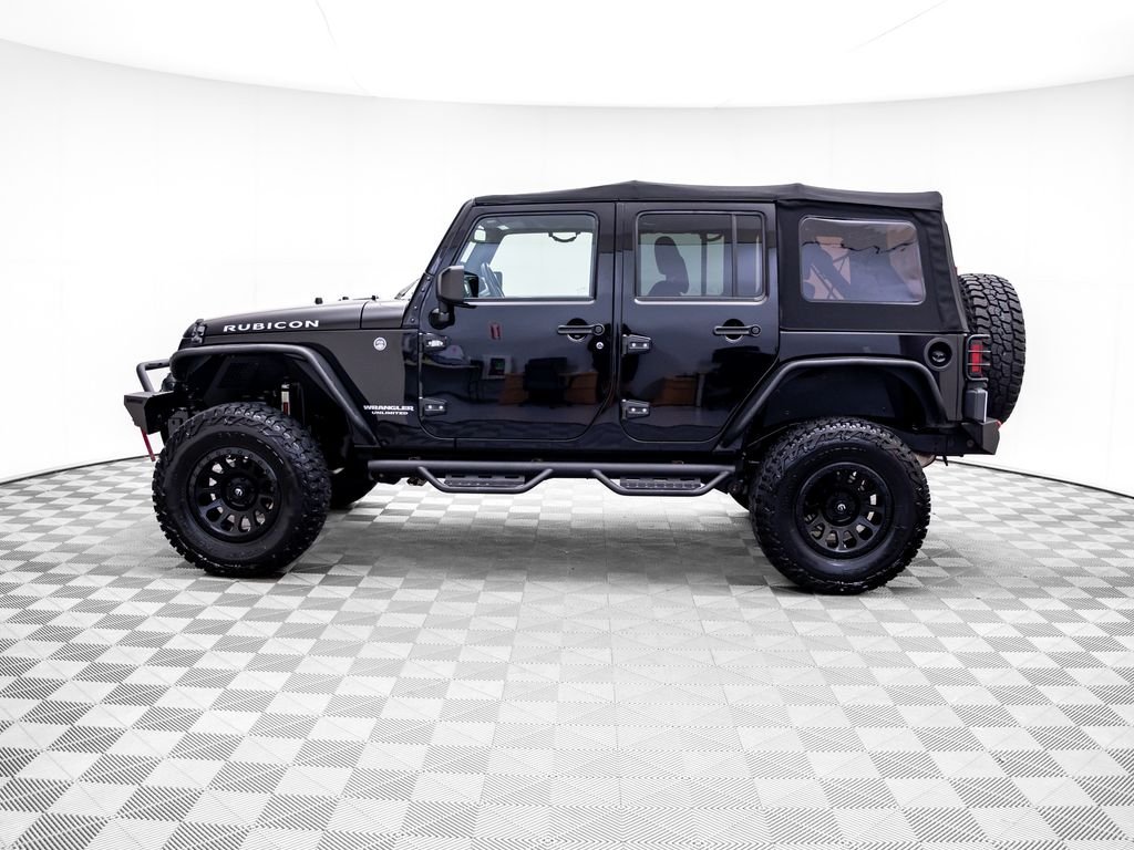 Used 2017 Black Clearcoat Jeep Unlimited Rubicon image 2