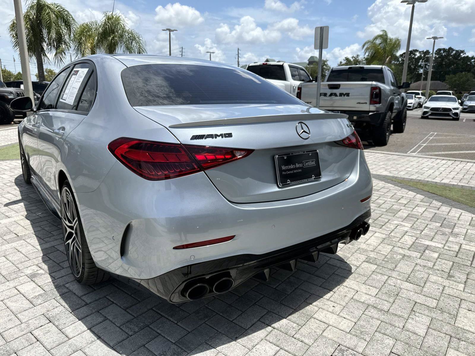 Used 2024 Cirrus Silver Metallic Mercedes-Benz C 43 AMG® image 8