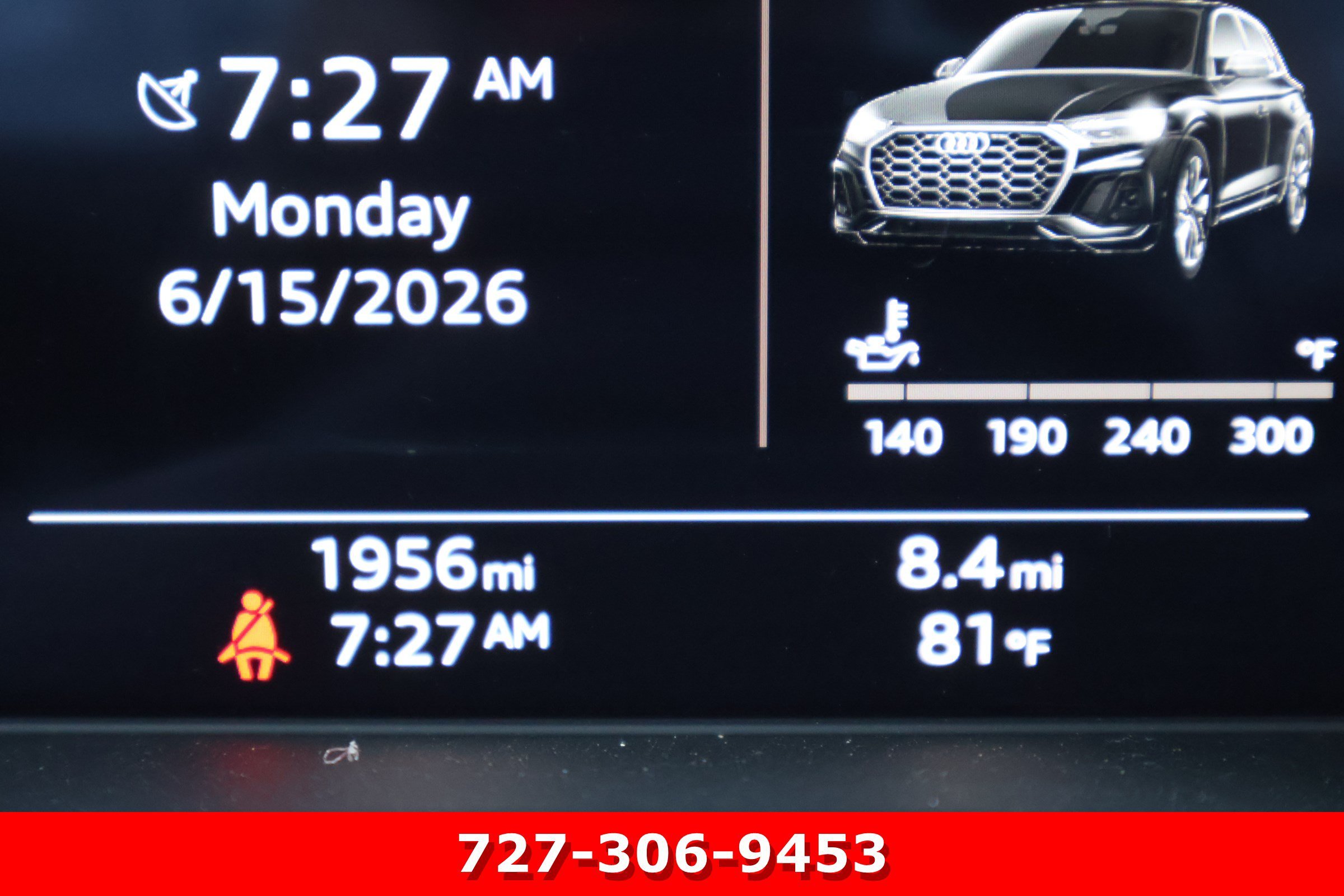 Used 2025 Florett Silver Metallic Audi S line Premium Plus image 22