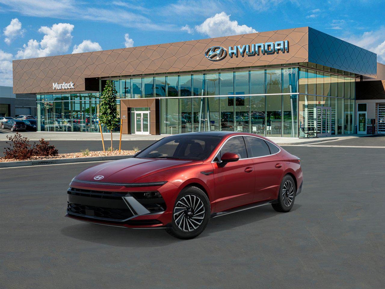 New 2026 Ultimate Red Hyundai SEL image 1
