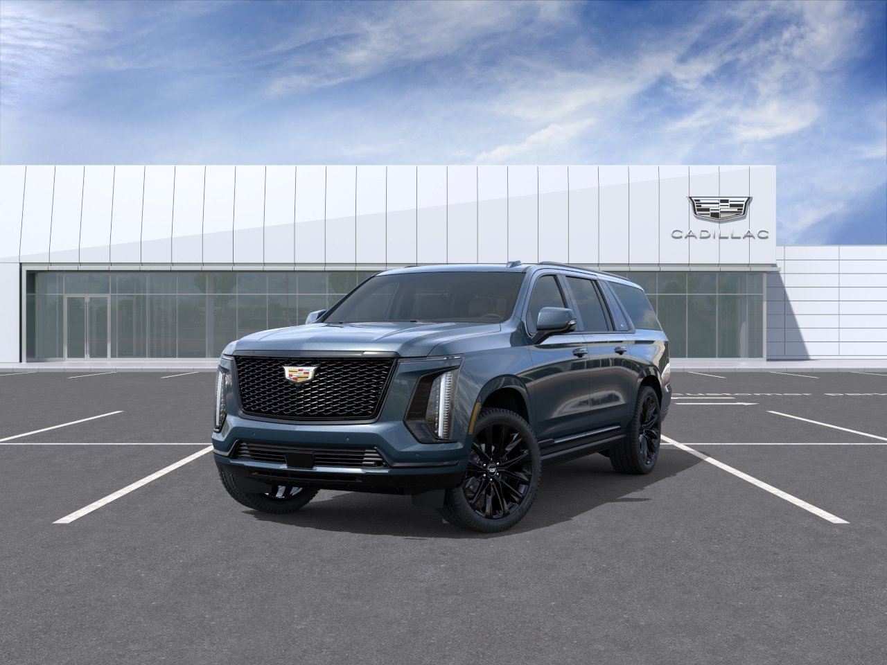 New 2027 Deep Sea Metallic Cadillac Platinum Sport image 8