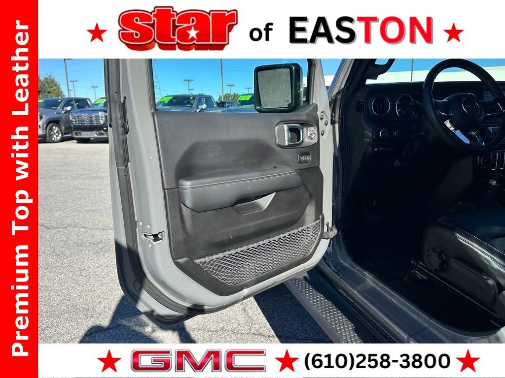 Used 2023 Gray Jeep Sahara 4x4 image 19