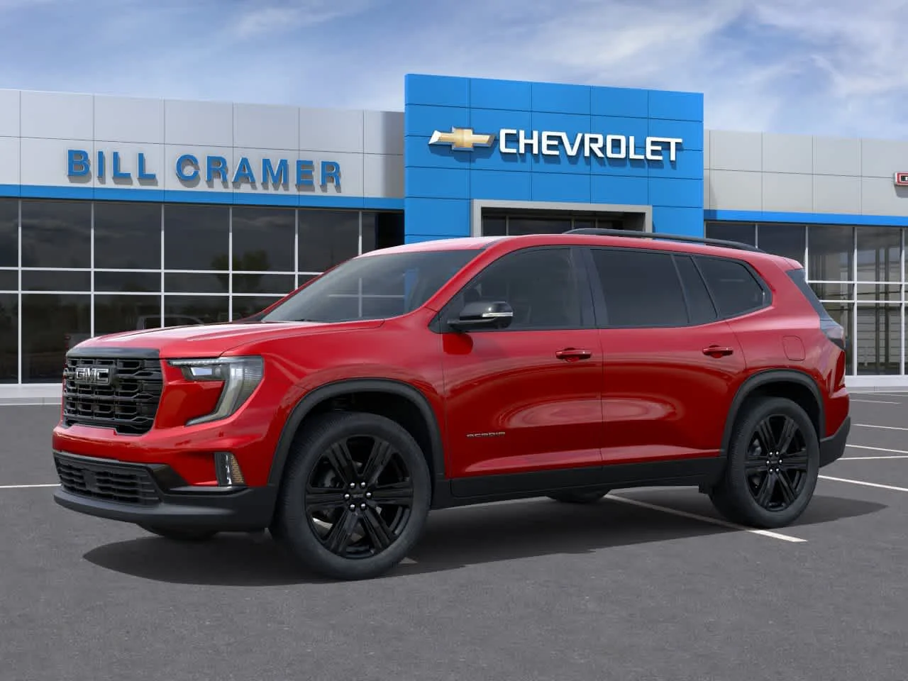 New 2027 Volcanic Red Tintcoat GMC Elevation image 2