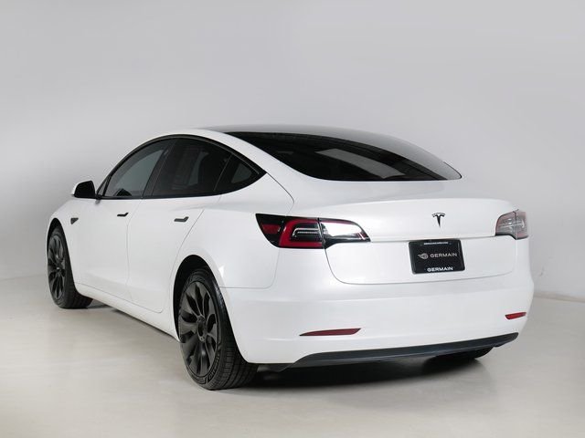 Used 2023 Pearl White Multi-Coat Tesla Base image 30
