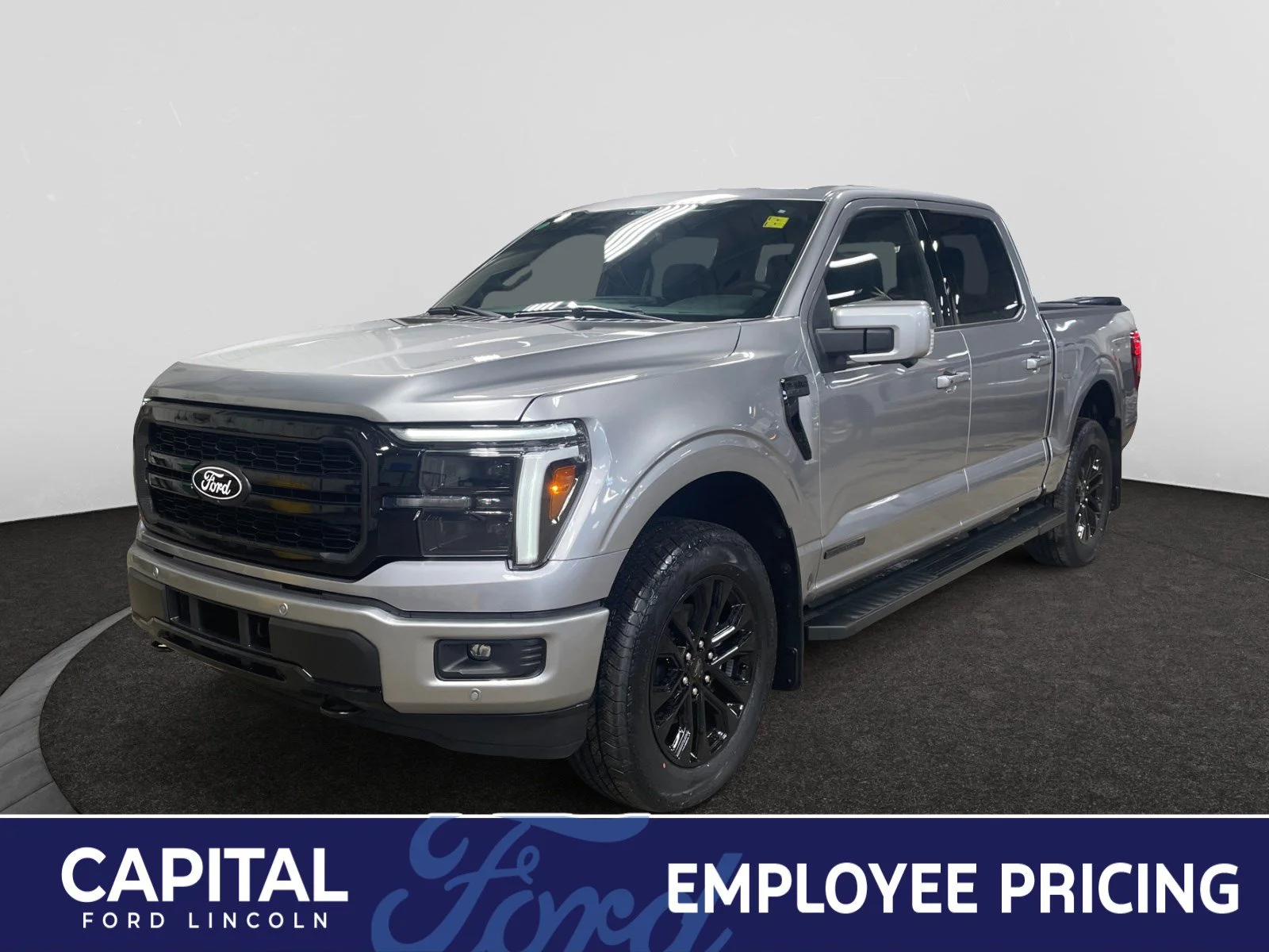 New 2026 Iconic Silver Metallic Ford Lariat image 1