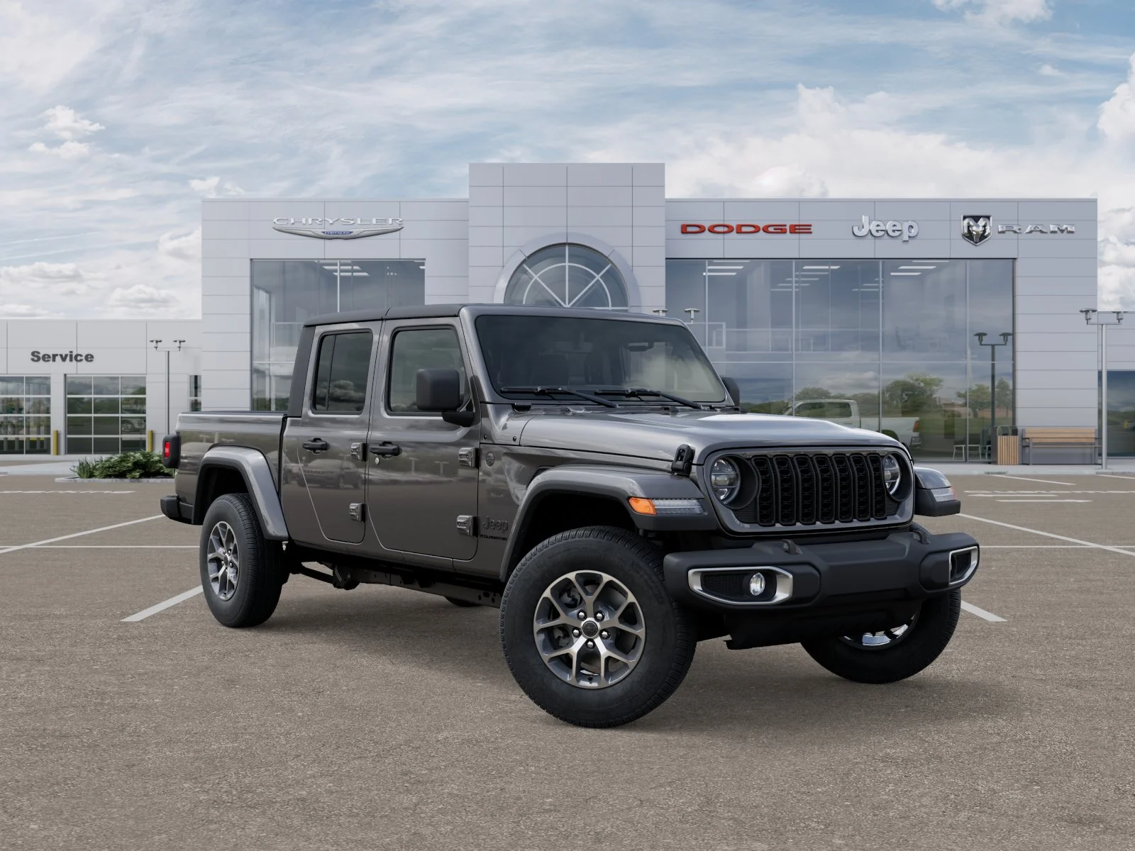 New 2027 Granite Crystal Metallic Clearcoat Jeep Sport image 5