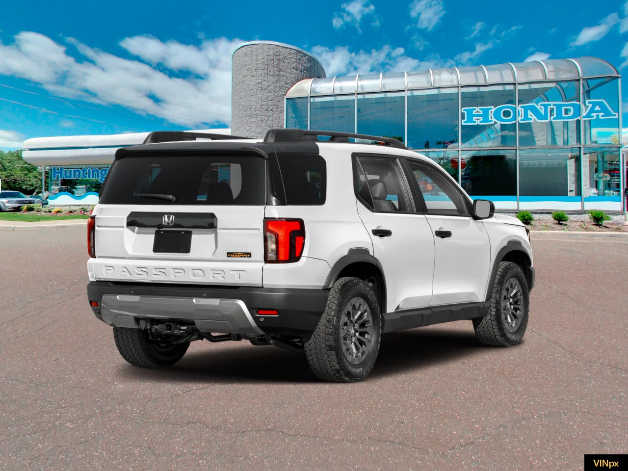 New 2026 Platinum White Pearl Honda AWD TrailSport image 2