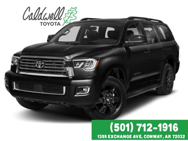 Midnight Black Metallic 2018 Toyota Sequoia TRD Sport 4WD SUV / Crossover Four-Wheel Drive