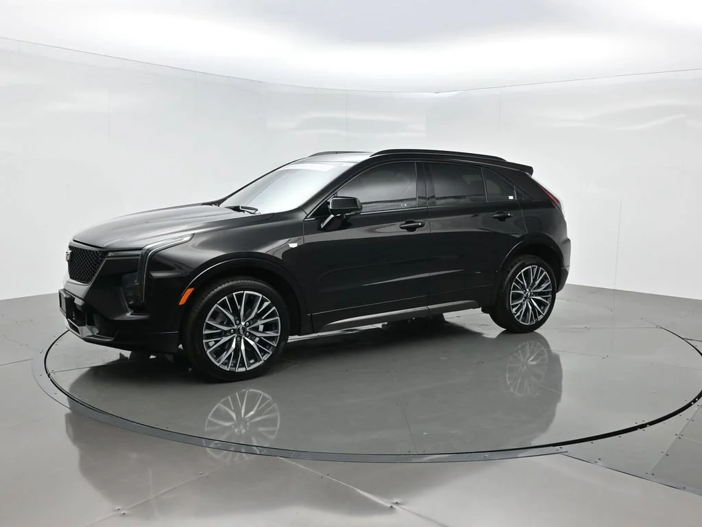 Certified Used 2024 Stellar Black Metallic Cadillac Sport image 2