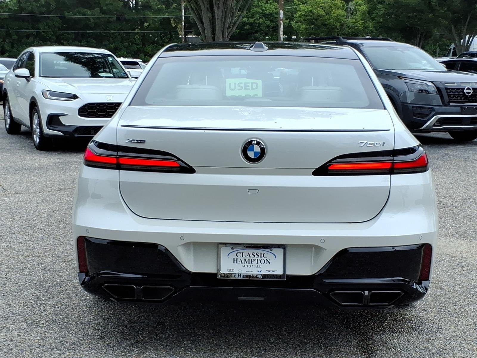Used 2025 Mineral White Metallic BMW 760i xDrive image 9