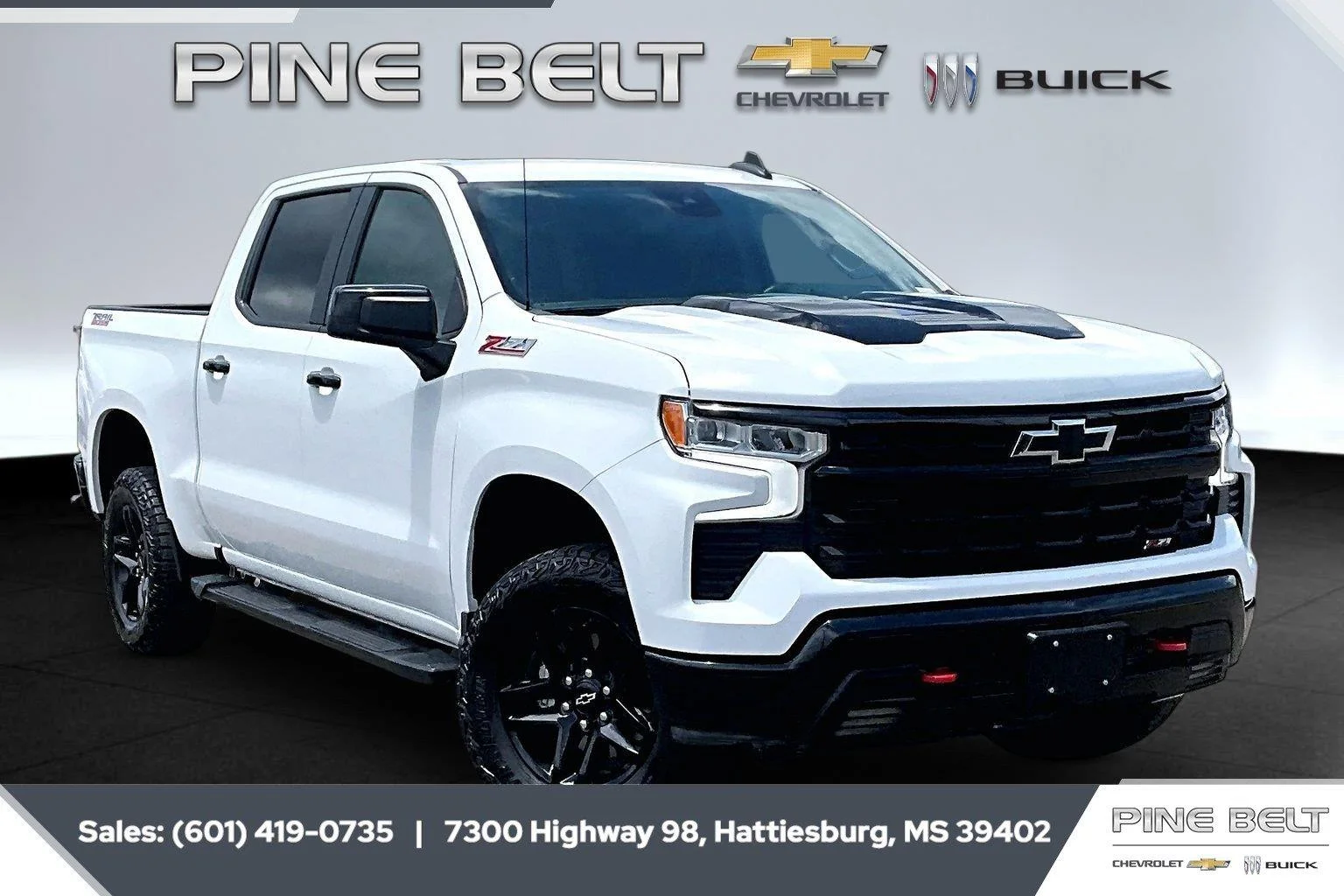 Used 2023 Summit White Chevrolet LT Trail Boss image 1