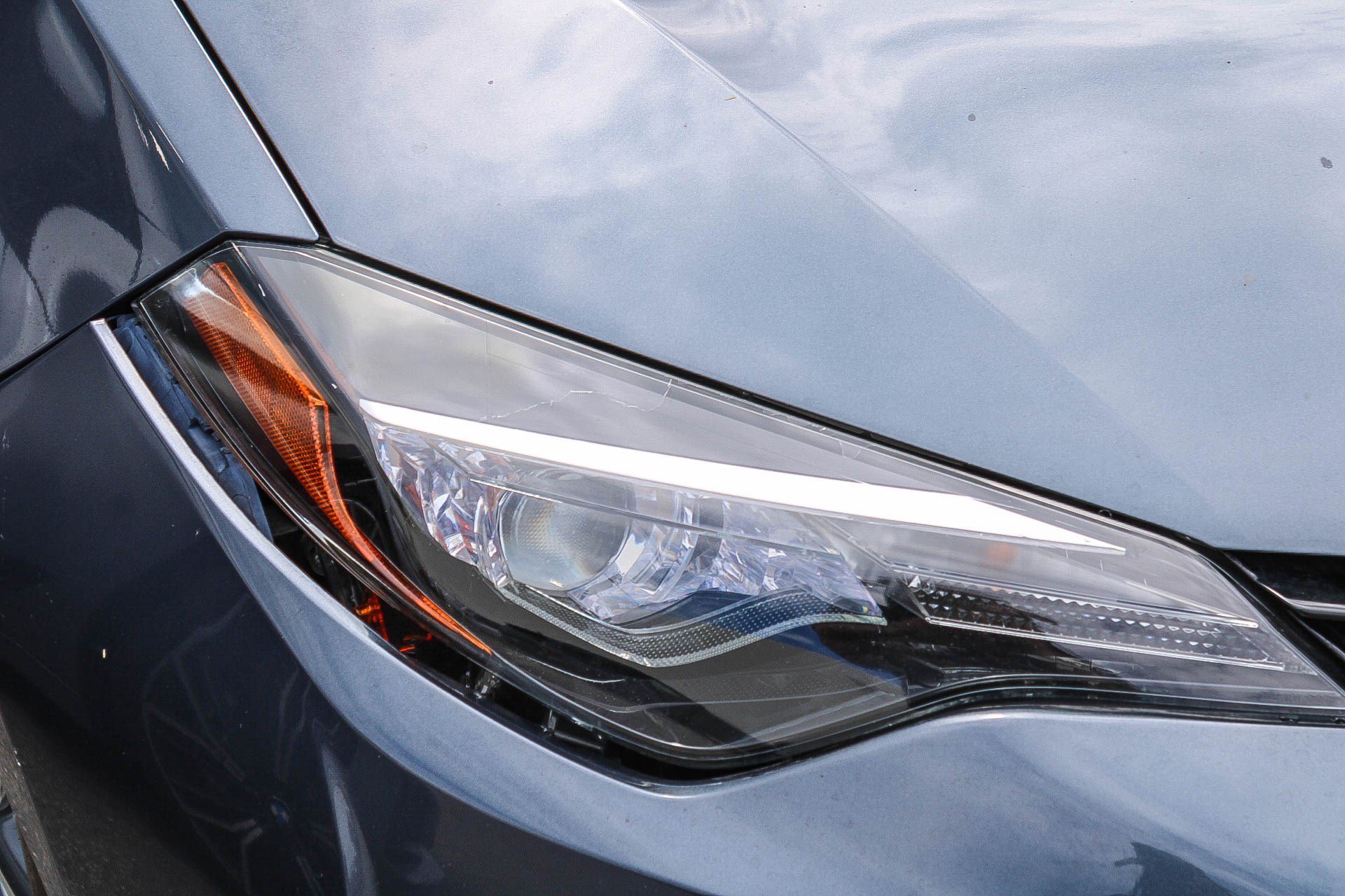 Certified Used 2017 Slate Metallic Toyota LE image 4