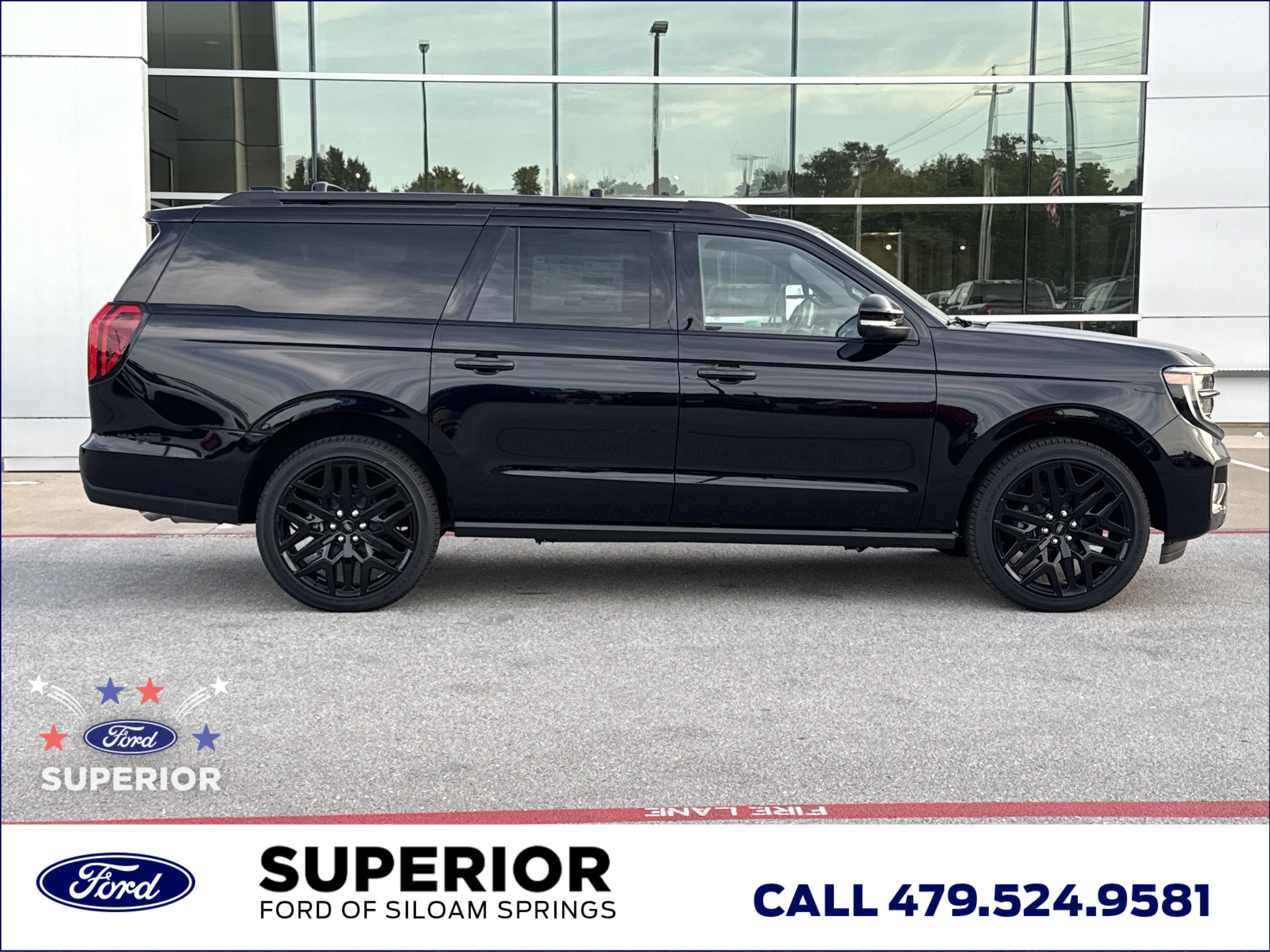 New 2027 Agate Black Metallic Ford Platinum 4WD image 2