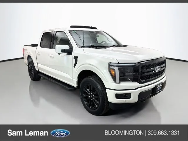 New 2026 Star White Metallic Tri-Coat Ford Lariat® image 1