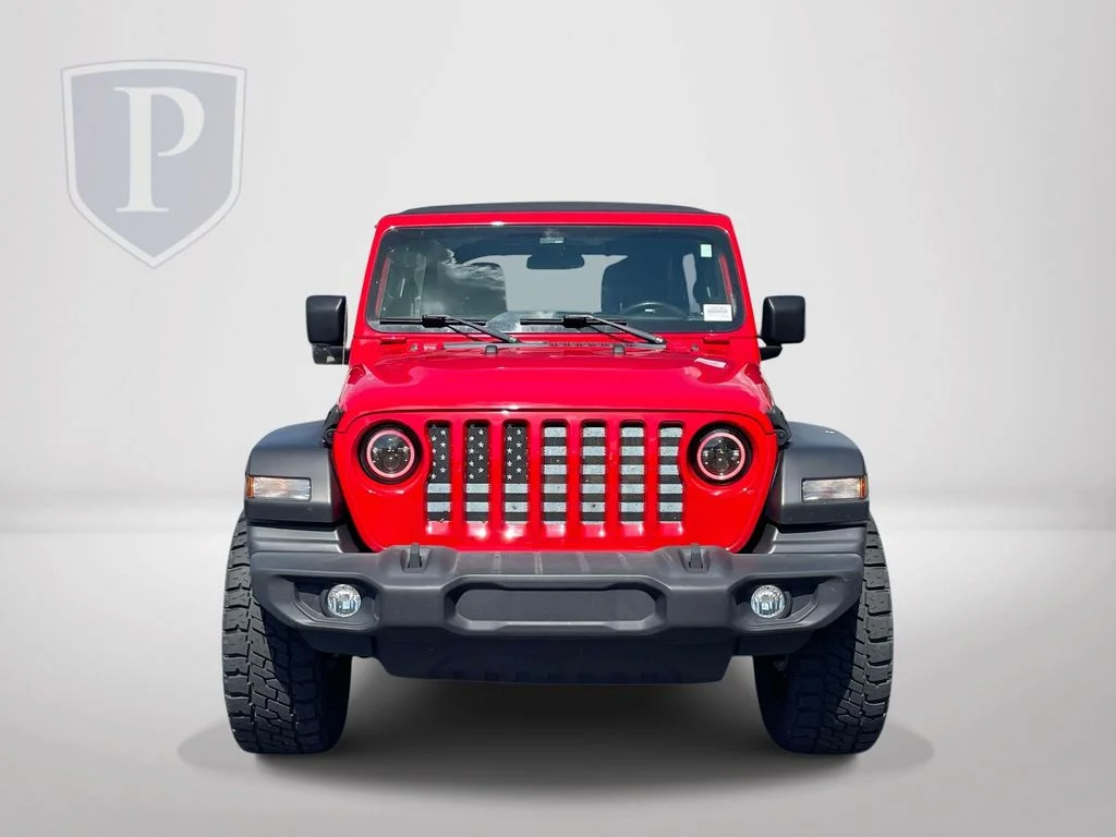 Used 2022 Red Jeep Unlimited Sport image 3