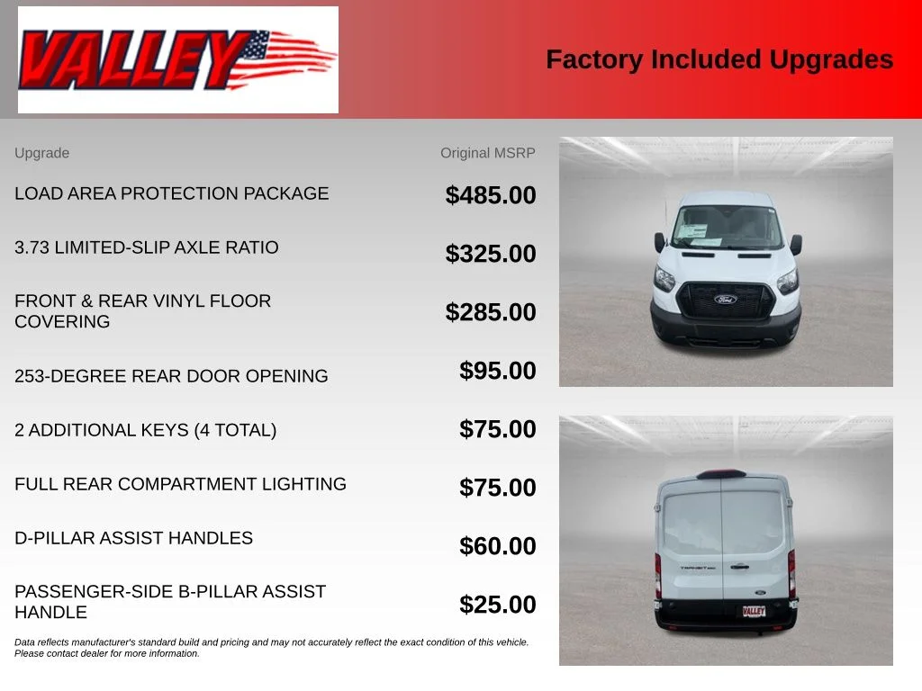 New 2026 Oxford White Ford Cargo Van image 4