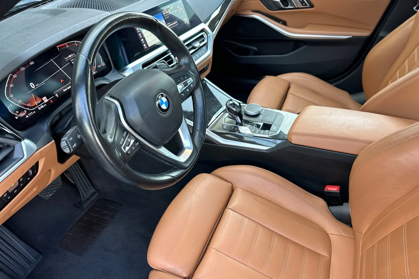 Used 2021 Phytonic Blue Metallic BMW 330i image 9