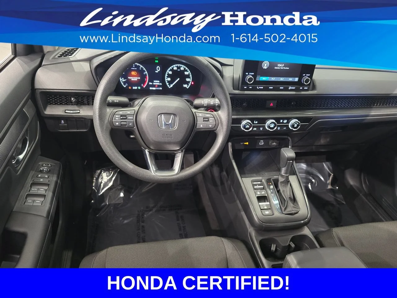 Certified Used 2025 Crystal Black Pearl Honda LX image 46