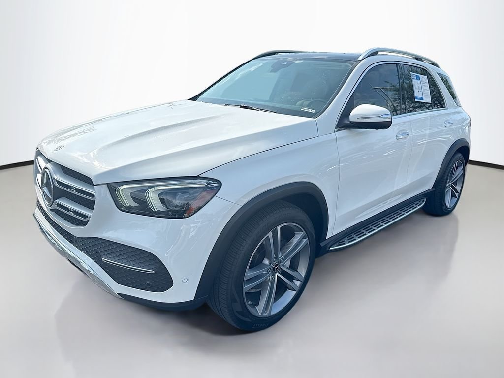 Used 2022 Polar White Mercedes-Benz GLE350 image 3