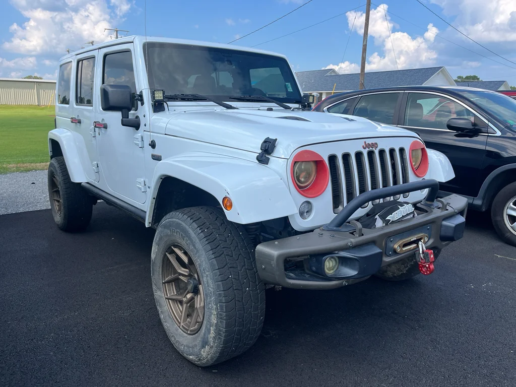 Used 2016 Bright White Clearcoat Jeep 75th Anniversary image 2