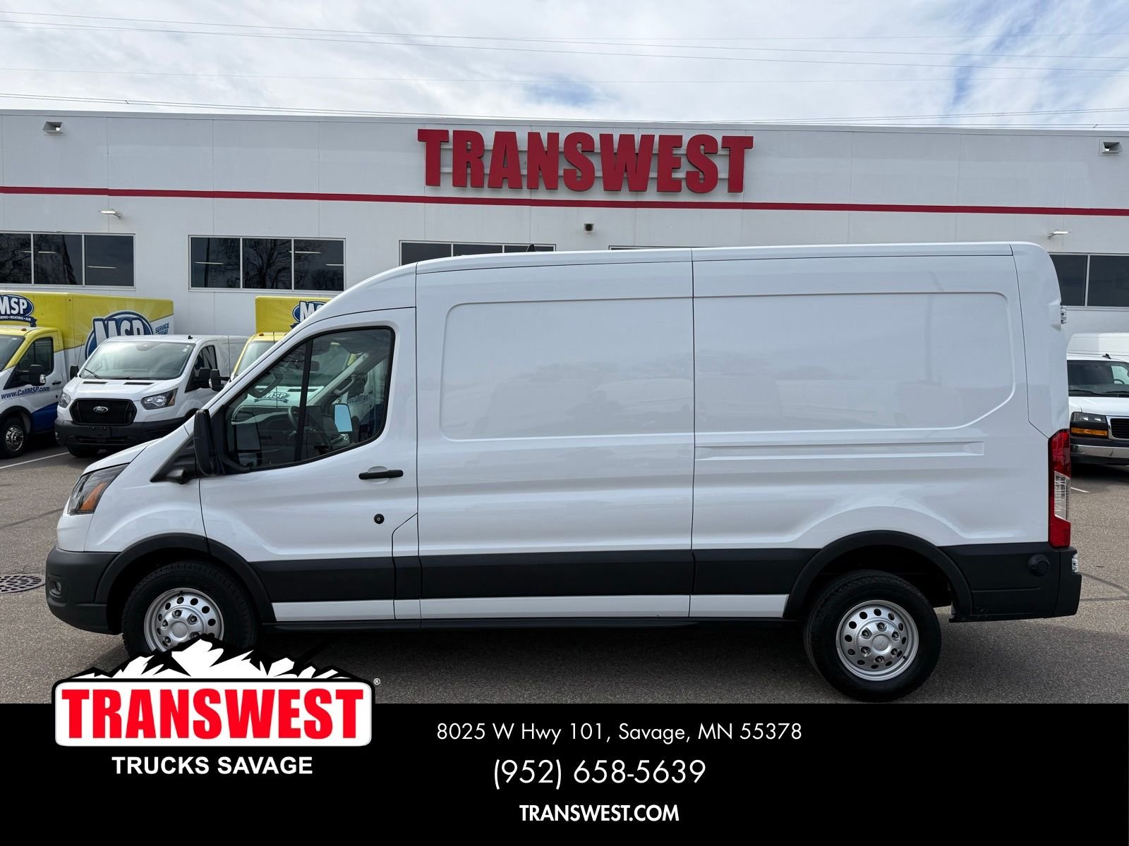 Used 2024 Ford Transit Van Base with VIN 1FTBR2C83RKB26415 for sale in Minneapolis, Minnesota