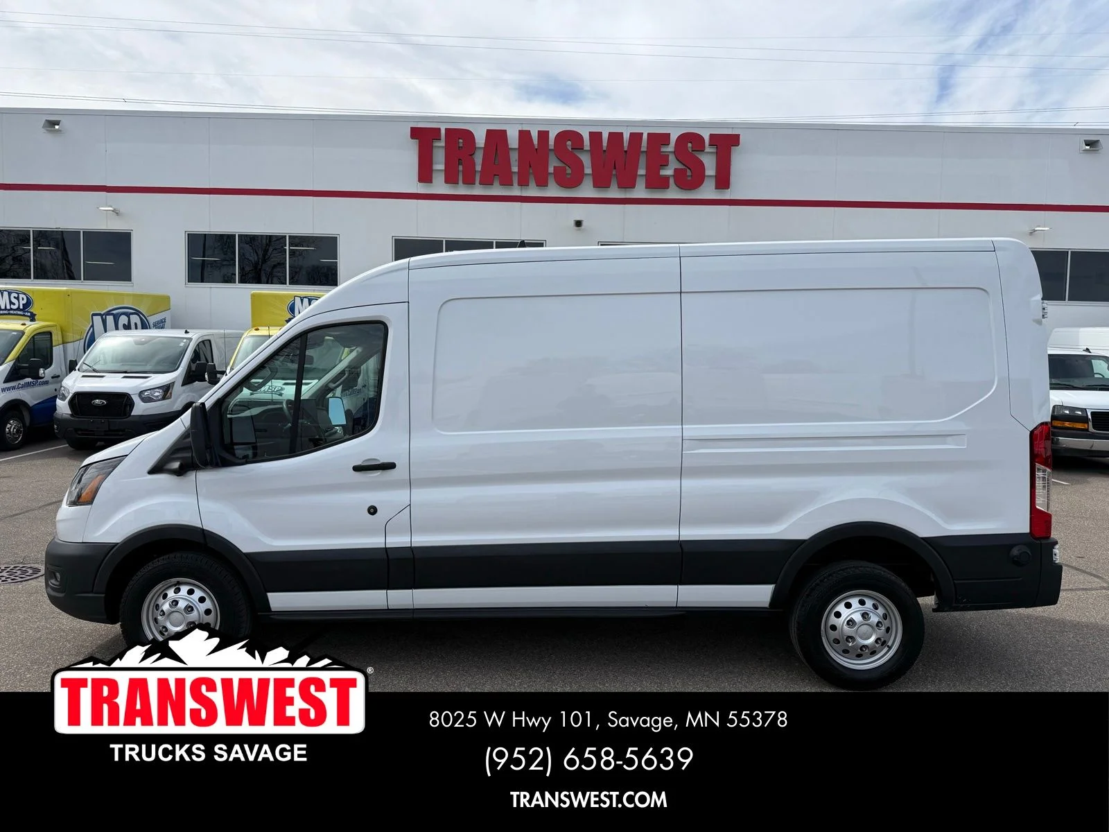 Used 2024 Ford Transit Van Base with VIN 1FTBR2C83RKB26415 for sale in Minneapolis, Minnesota