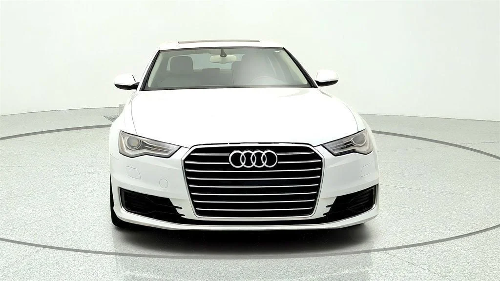 Used 2016 Glacier White Metallic Audi 4dr Sedan FrontTrak 2.0T Premium Plus w/ 19
