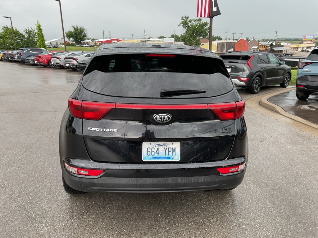 Used 2018 Black Cherry Kia LX image 7