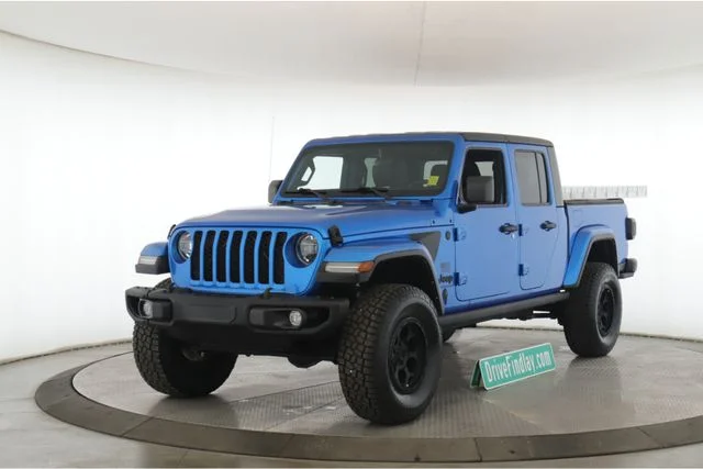 Used 2021 Blue Jeep Freedom image 10