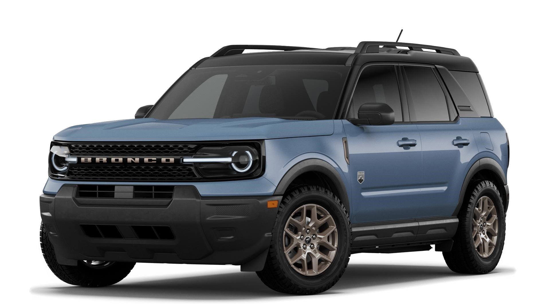 New 2026 Azure Gray Metallic Tri-Coat Ford Big Bend image 1