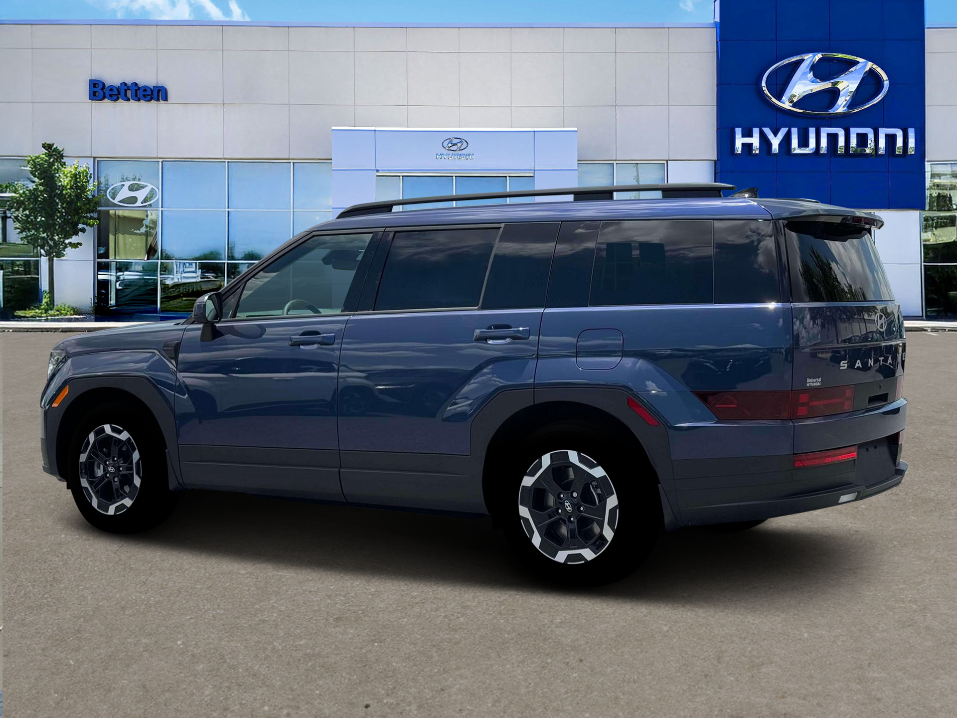 New 2026 Blue Hyundai SEL AWD image 4