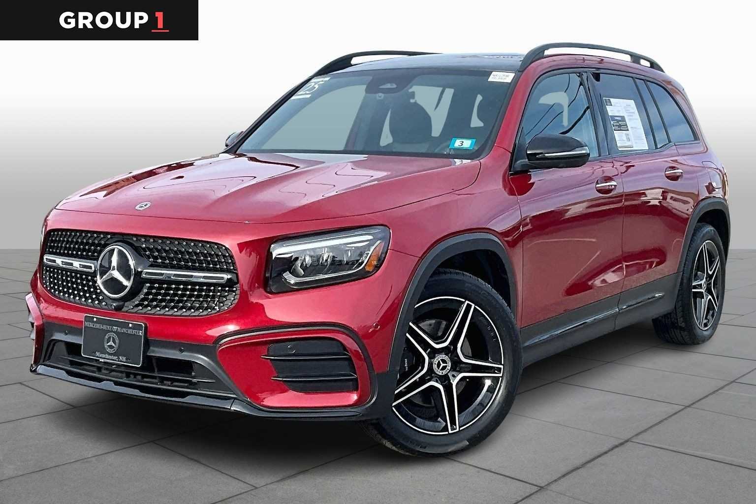 MANUFAKTUR Patagonia Red Metallic 2025 Mercedes-Benz GLB 250 4MATIC SUV / Crossover All-Wheel Drive 8-Speed Automatic