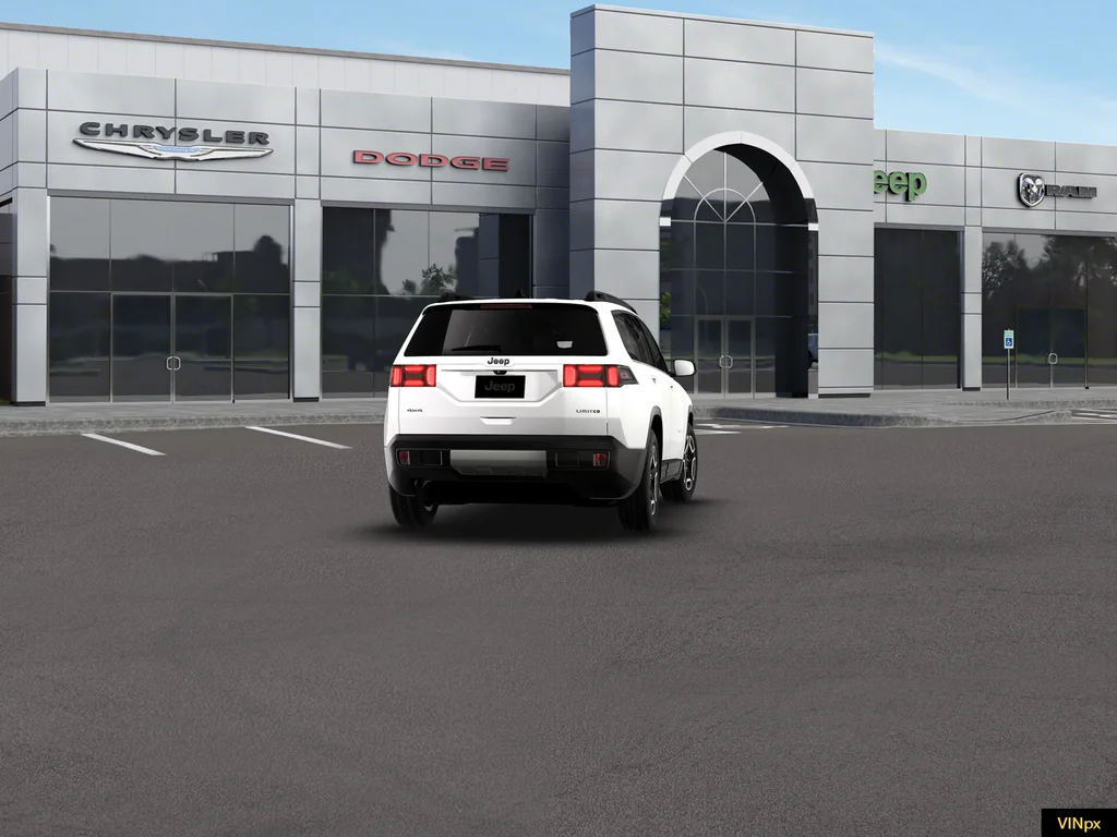 New 2026 Bright White Clear-Coat Exterior Paint Jeep Limited image 13