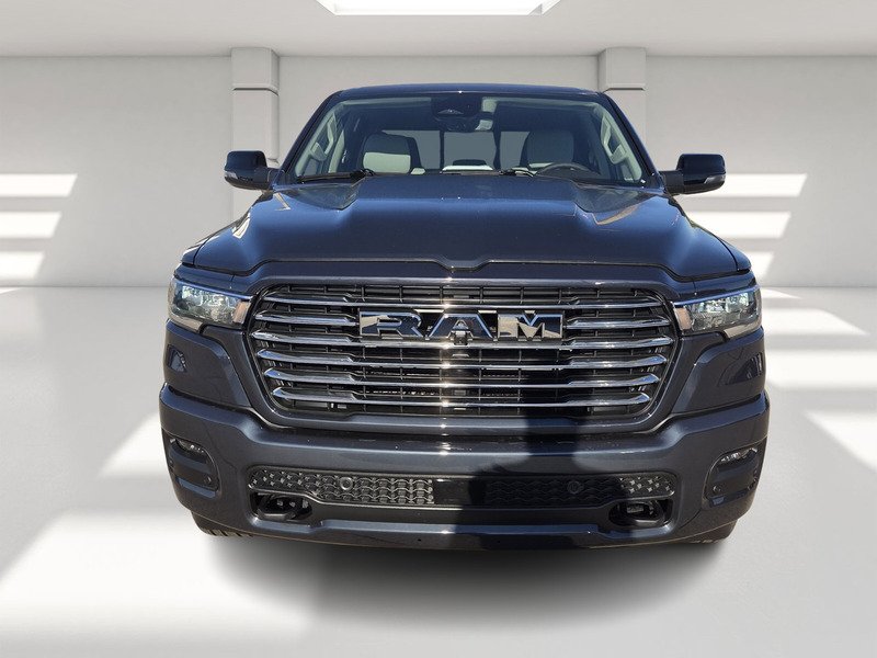 New 2026 Forged Blue Metallic Exterior Paint RAM LARAMIE 4X4 CREW CAB 5
