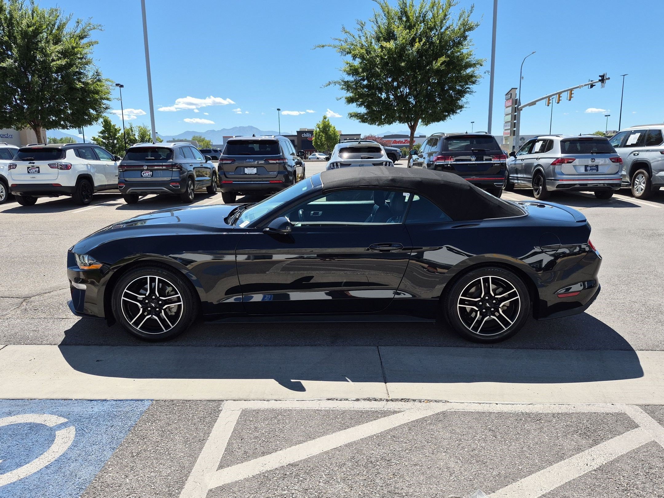 Used 2020 Shadow Black Ford EcoBoost Premium image 7