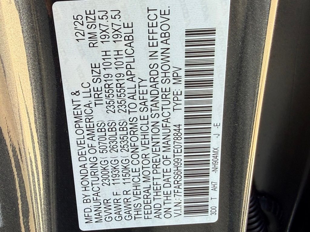 Certified Used 2026 Meteorite Gray Metallic Honda Sport Touring image 32