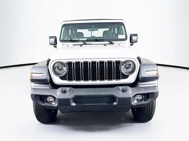 New 2026 Bright White Clear-Coat Exterior Paint Jeep Sport image 2