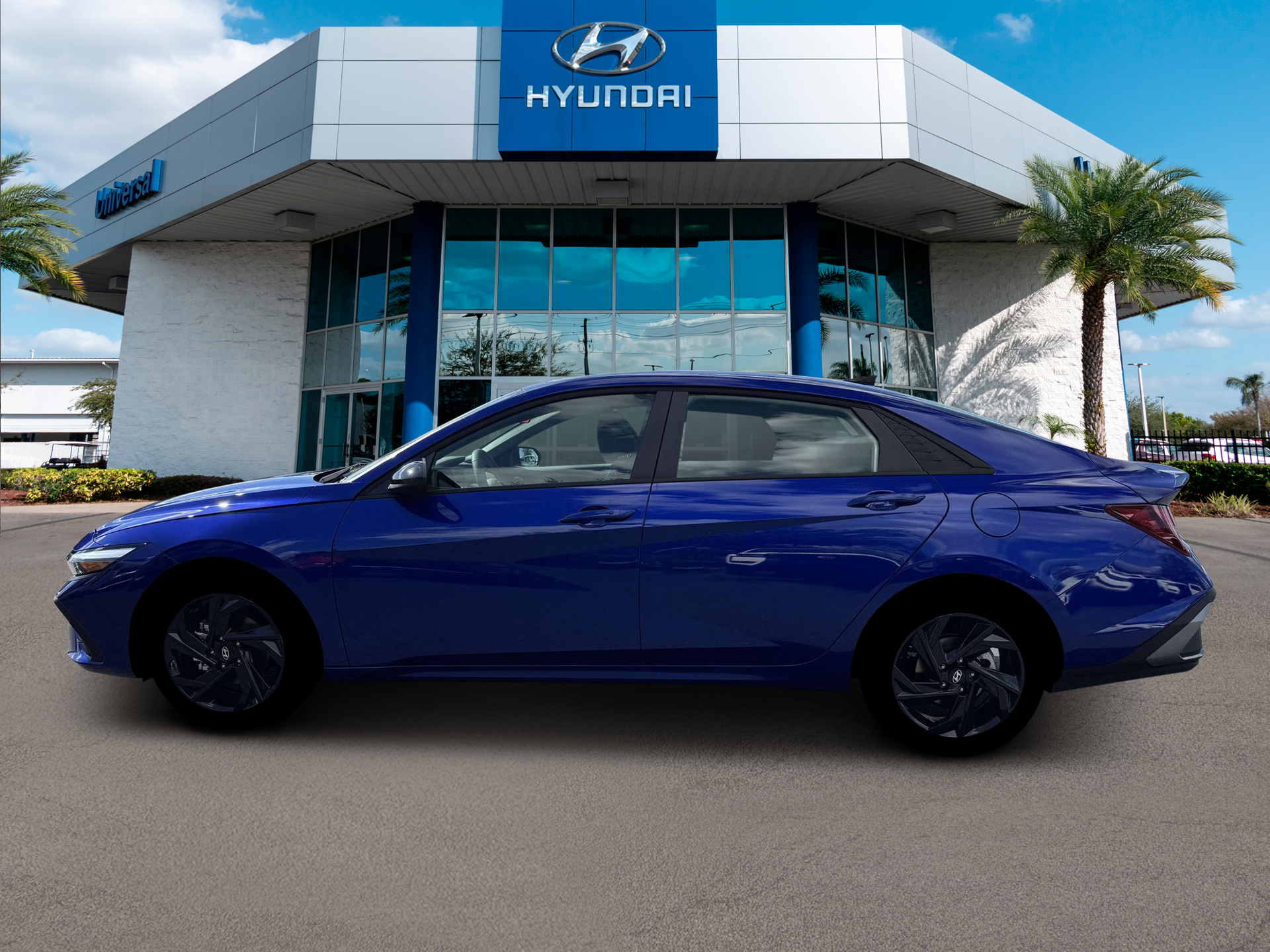New 2026 Blue Hyundai SEL Sport image 3