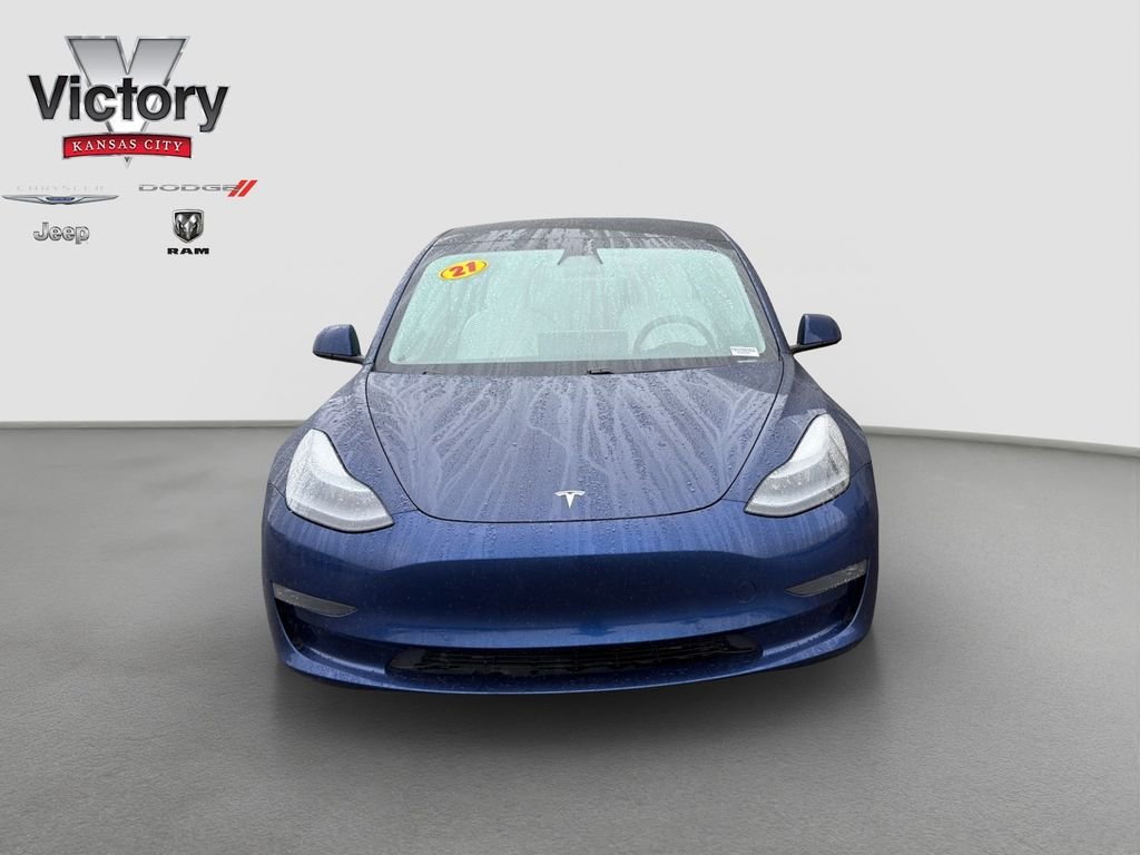 Used 2021 Tesla Model 3 Base with VIN 5YJ3E1EB8MF993088 for sale in Kansas City, KS