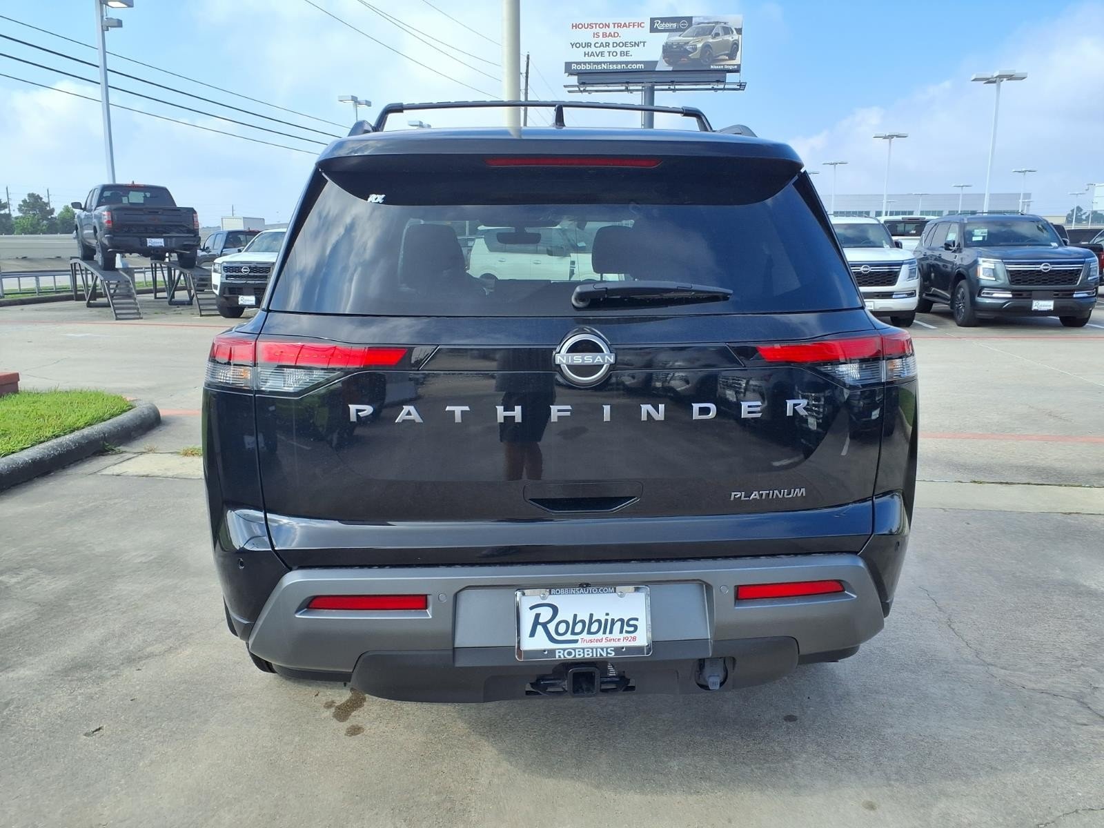 2026 Nissan Pathfinder Platinum Black at Robbins Nissan