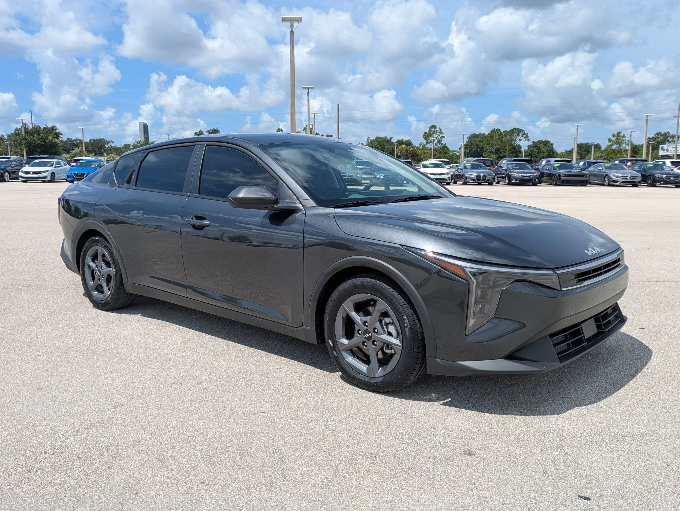 Certified Used 2025 Interstellar Gray Kia LXS image 2