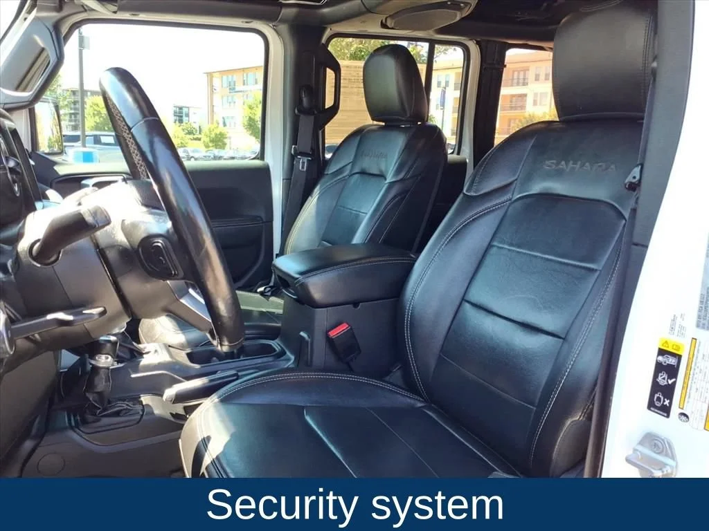 Used 2023 White Jeep Sahara 4x4 image 15