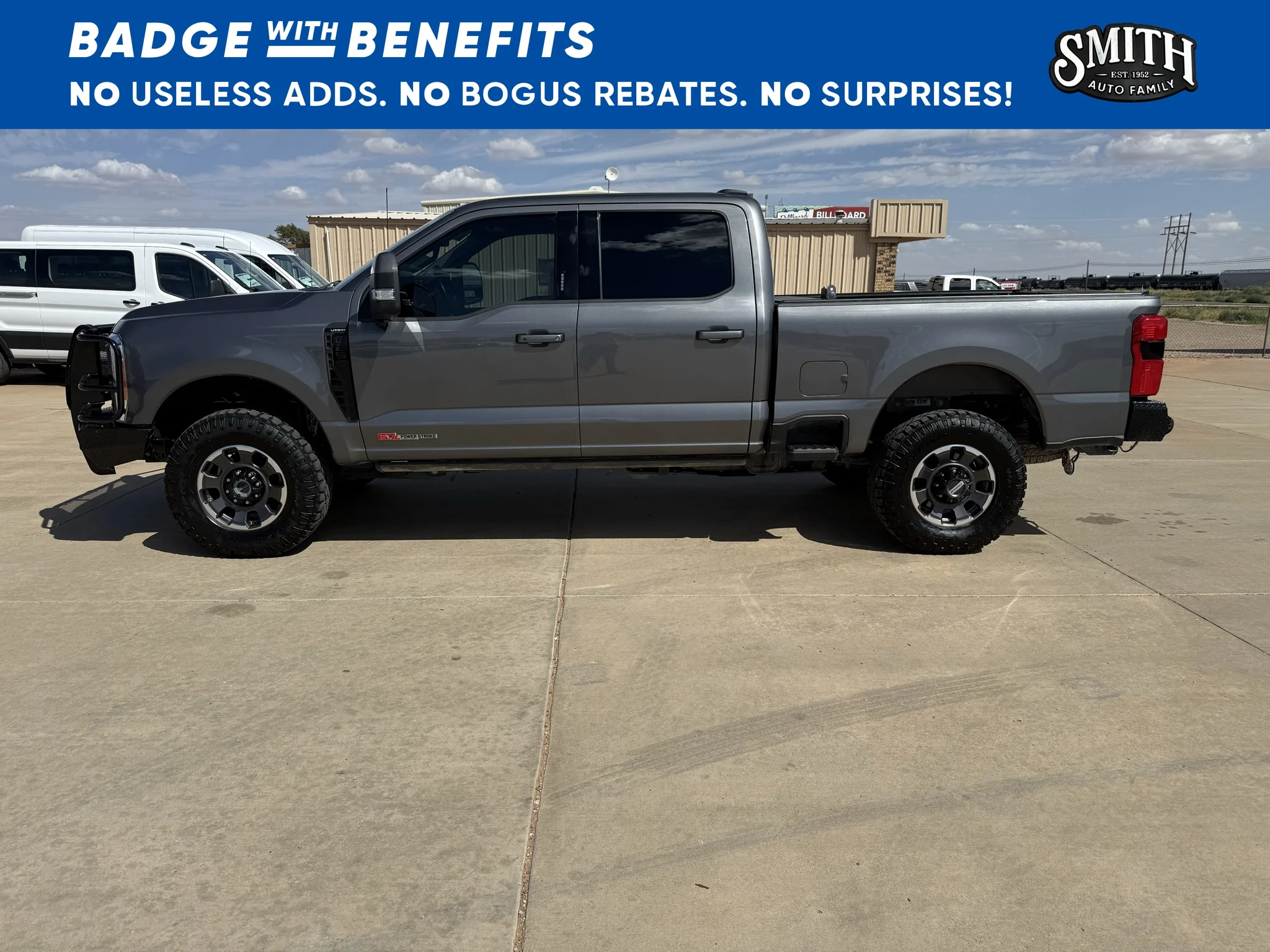 Used 2023 Carbonized Gray Metallic Ford LARIAT image 6